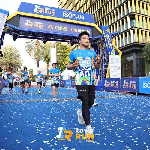 Race photo from ISOPLUS RUN 2026 - JAKARTA