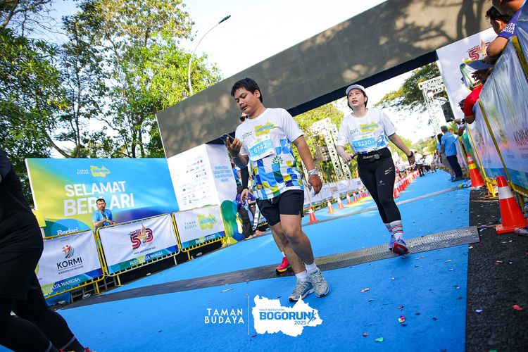 Race photo from Taman Budaya x BOGORUN 2025