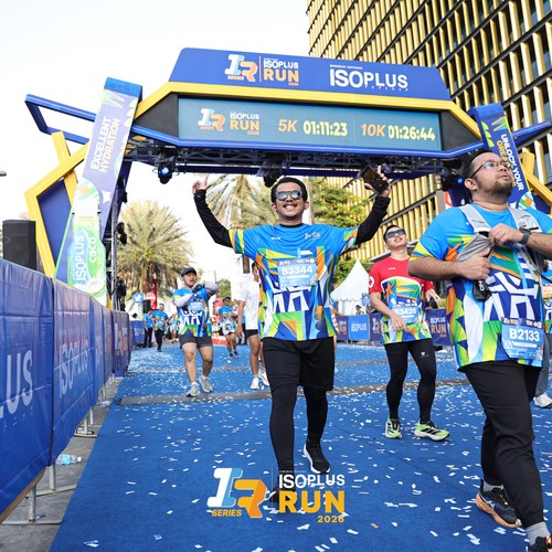 Race photo from ISOPLUS RUN 2026 - JAKARTA