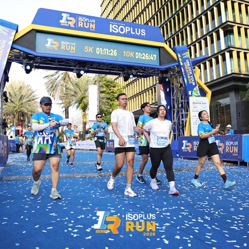 Race photo from ISOPLUS RUN 2026 - JAKARTA