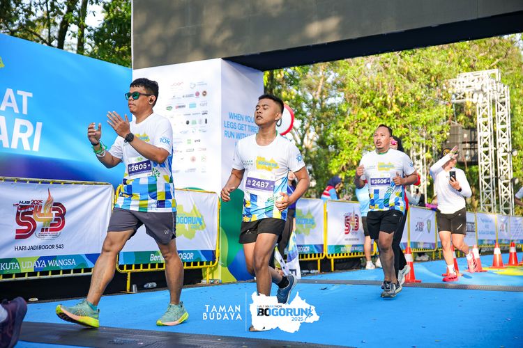 Race photo from Taman Budaya x BOGORUN 2025