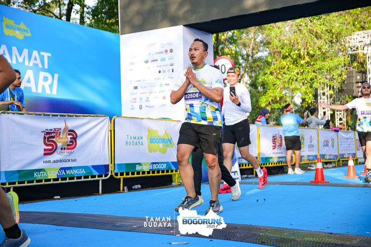 Race photo from Taman Budaya x BOGORUN 2025