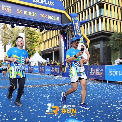 Race photo from ISOPLUS RUN 2026 - JAKARTA