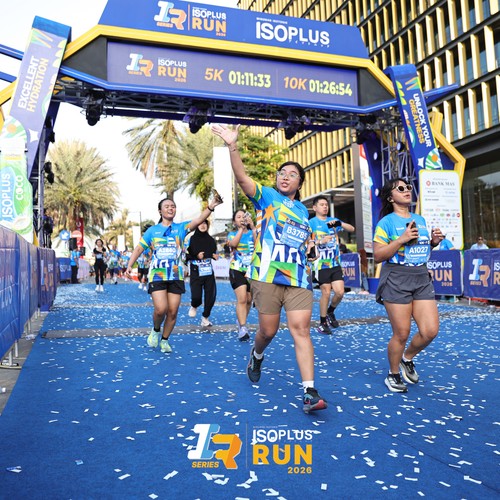 Race photo from ISOPLUS RUN 2026 - JAKARTA