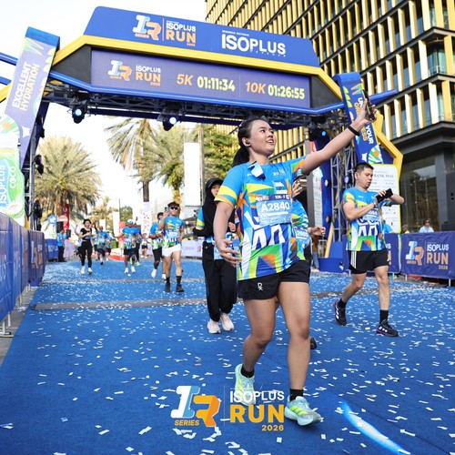 Race photo from ISOPLUS RUN 2026 - JAKARTA