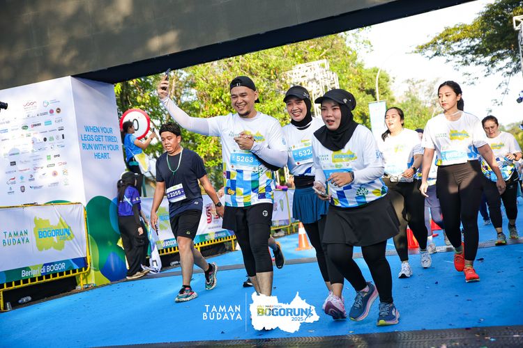 Race photo from Taman Budaya x BOGORUN 2025