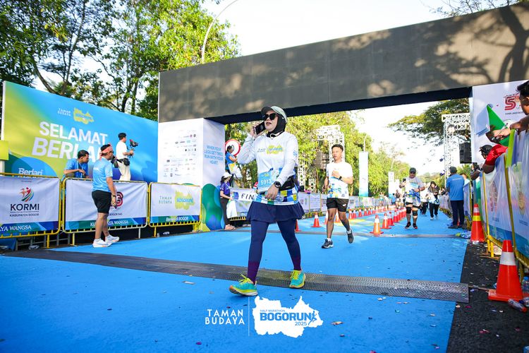 Race photo from Taman Budaya x BOGORUN 2025