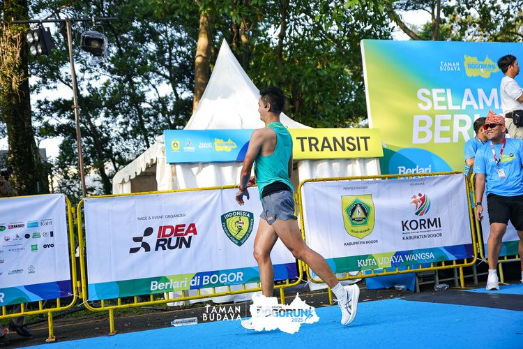 Race photo from Taman Budaya x BOGORUN 2025