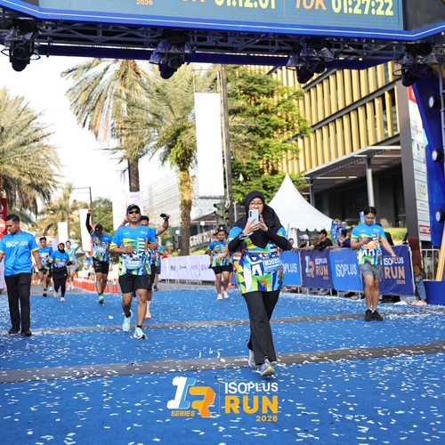 Race photo from ISOPLUS RUN 2026 - JAKARTA