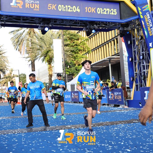 Race photo from ISOPLUS RUN 2026 - JAKARTA