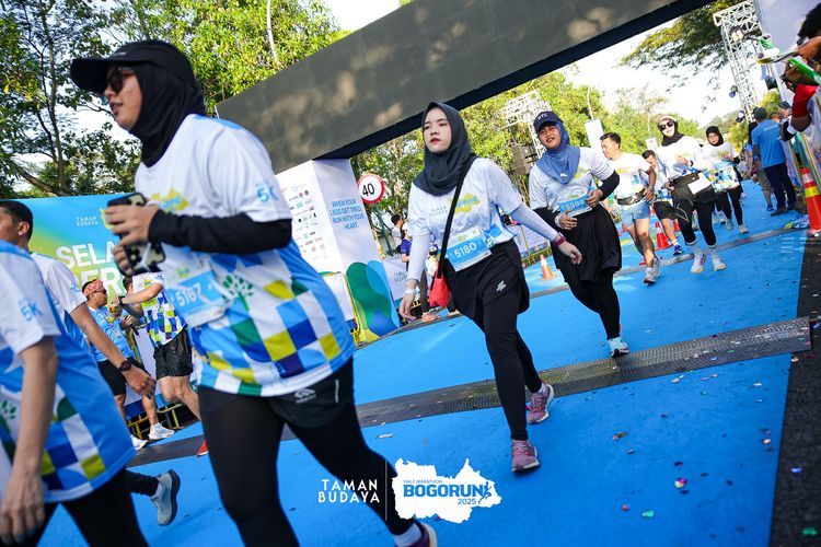 Race photo from Taman Budaya x BOGORUN 2025