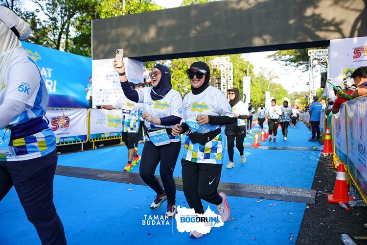 Race photo from Taman Budaya x BOGORUN 2025