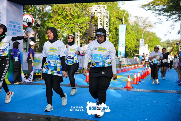 Race photo from Taman Budaya x BOGORUN 2025