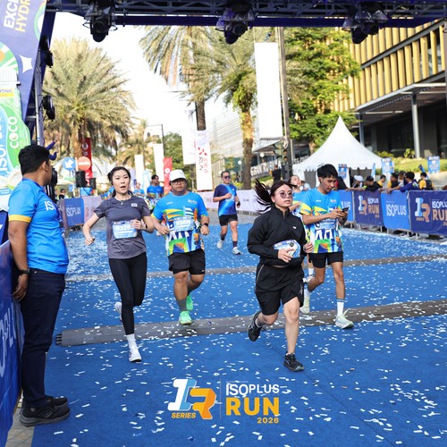 Race photo from ISOPLUS RUN 2026 - JAKARTA