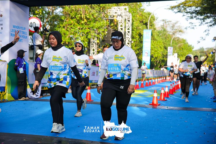 Race photo from Taman Budaya x BOGORUN 2025