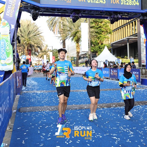 Race photo from ISOPLUS RUN 2026 - JAKARTA