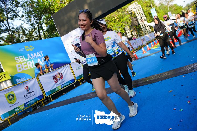 Race photo from Taman Budaya x BOGORUN 2025