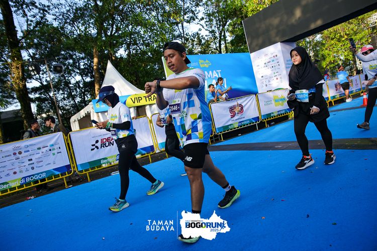 Race photo from Taman Budaya x BOGORUN 2025
