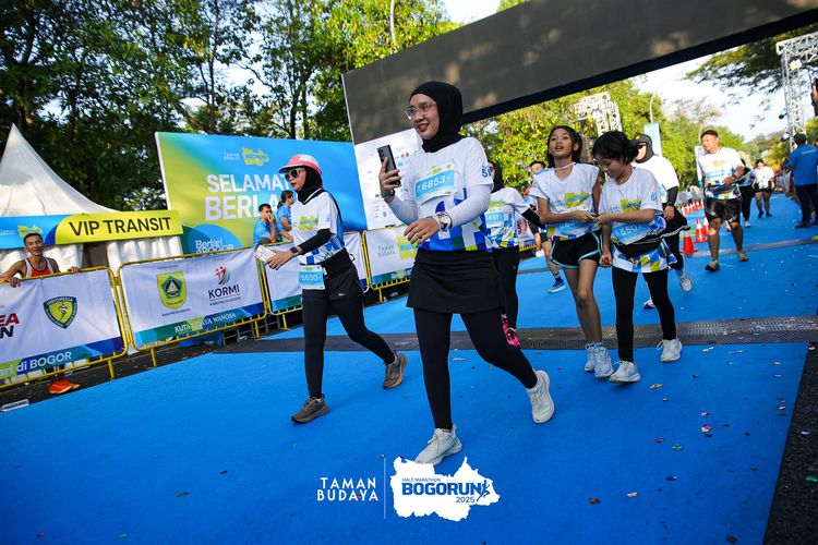 Race photo from Taman Budaya x BOGORUN 2025