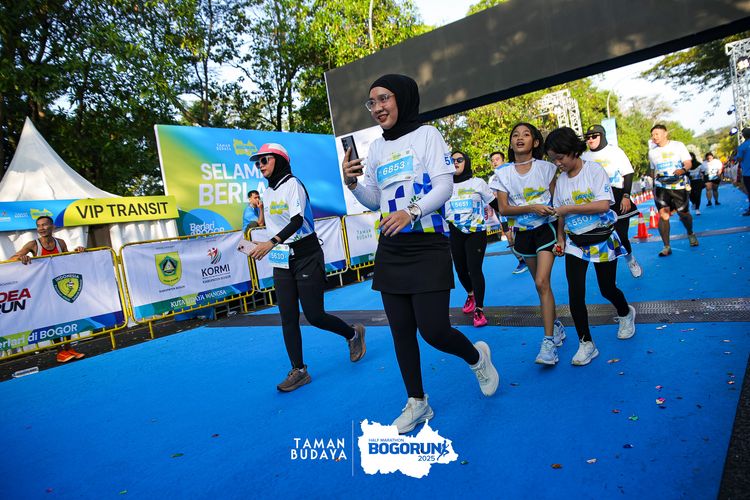 Race photo from Taman Budaya x BOGORUN 2025