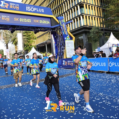Race photo from ISOPLUS RUN 2026 - JAKARTA