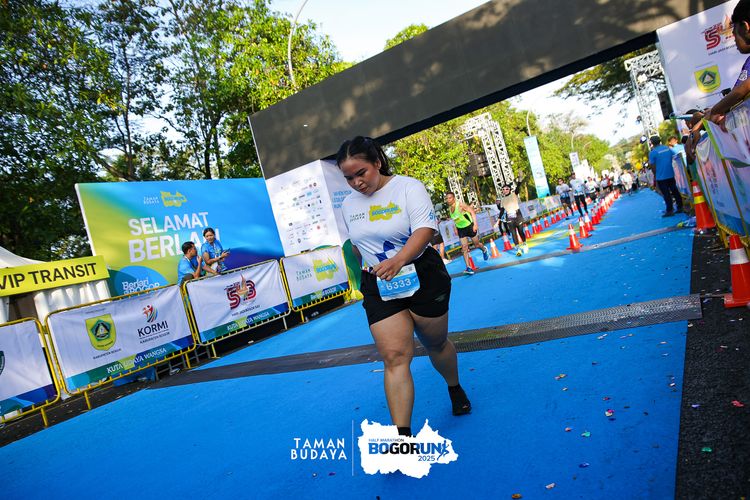 Race photo from Taman Budaya x BOGORUN 2025