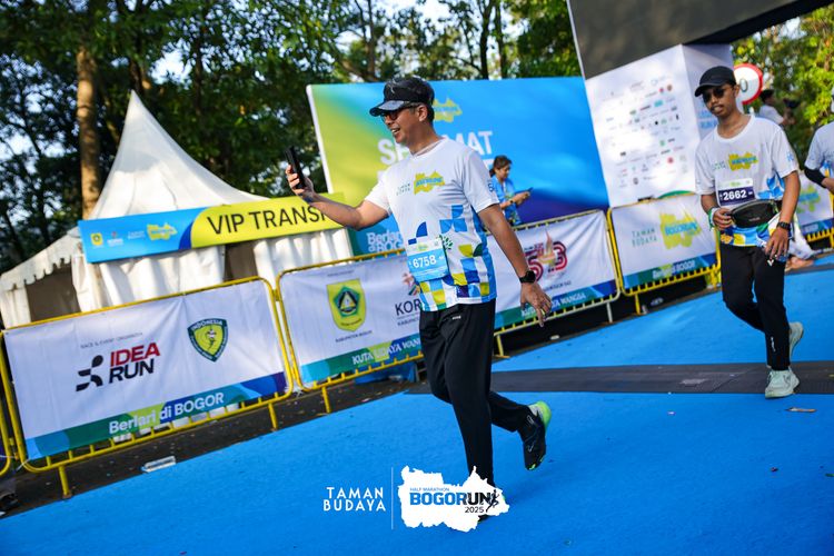 Race photo from Taman Budaya x BOGORUN 2025