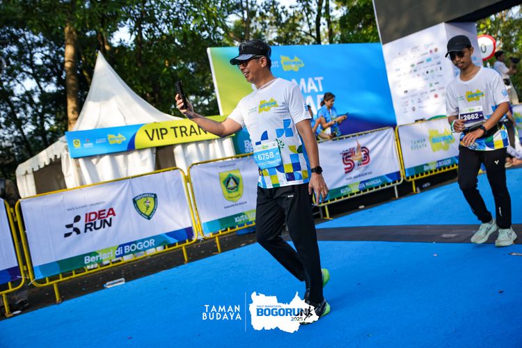 Race photo from Taman Budaya x BOGORUN 2025