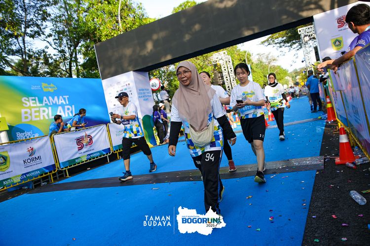 Race photo from Taman Budaya x BOGORUN 2025