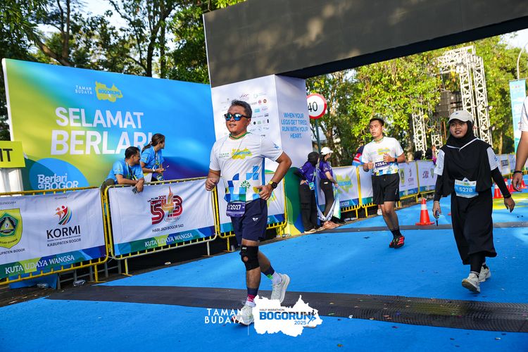 Race photo from Taman Budaya x BOGORUN 2025
