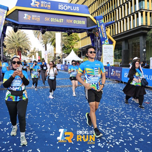 Race photo from ISOPLUS RUN 2026 - JAKARTA