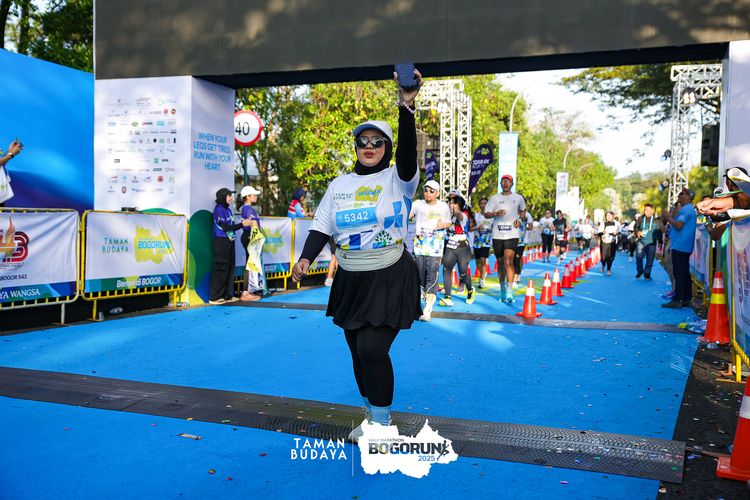 Race photo from Taman Budaya x BOGORUN 2025