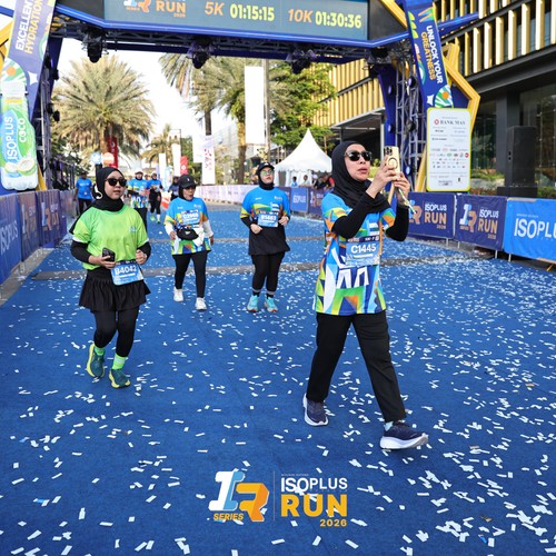 Race photo from ISOPLUS RUN 2026 - JAKARTA