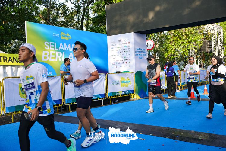 Race photo from Taman Budaya x BOGORUN 2025