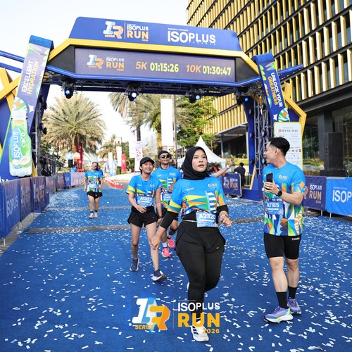 Race photo from ISOPLUS RUN 2026 - JAKARTA