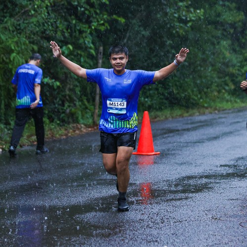 Race photo from Belitung Multisport Festival