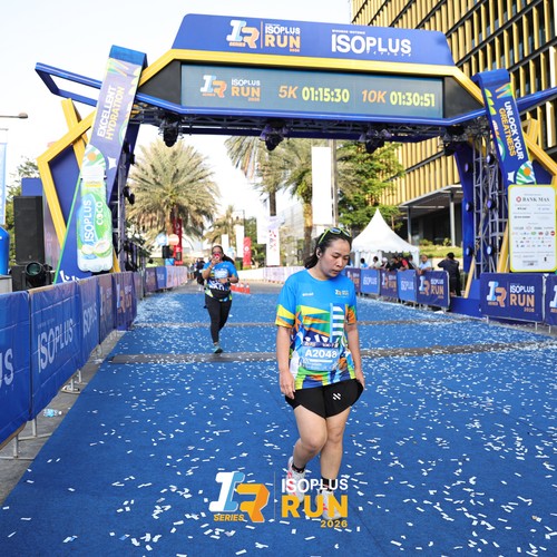 Race photo from ISOPLUS RUN 2026 - JAKARTA