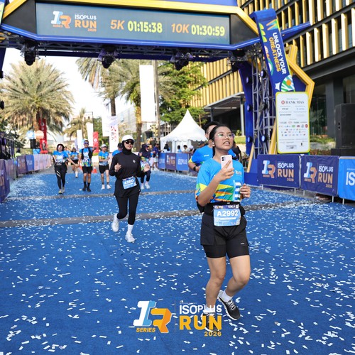 Race photo from ISOPLUS RUN 2026 - JAKARTA