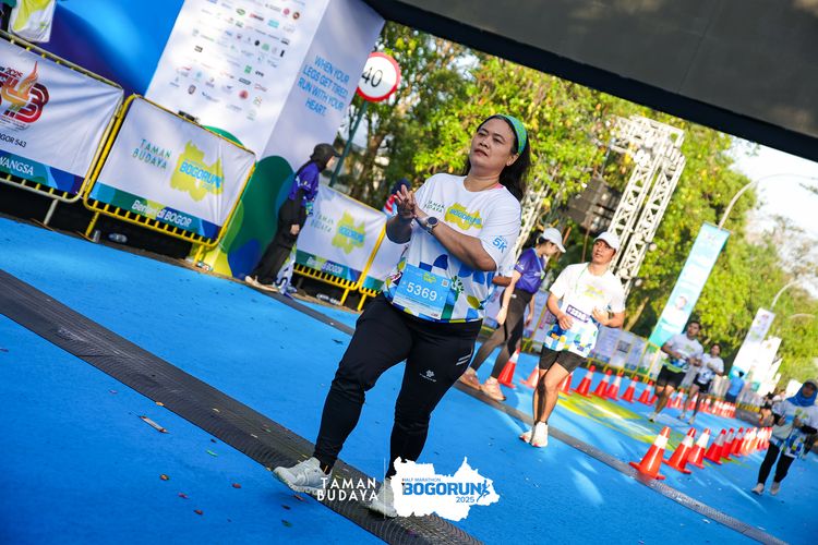 Race photo from Taman Budaya x BOGORUN 2025