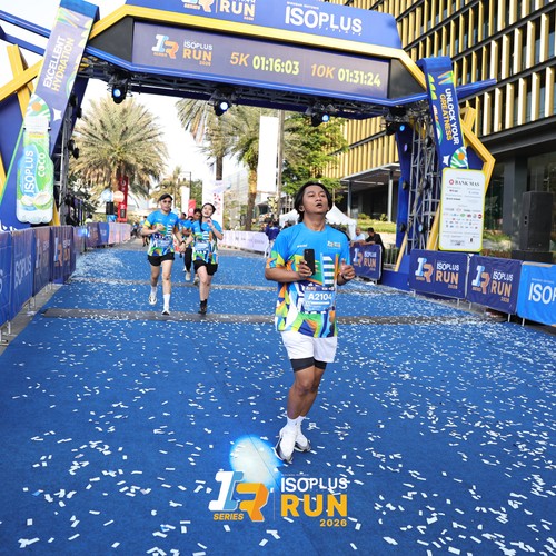 Race photo from ISOPLUS RUN 2026 - JAKARTA