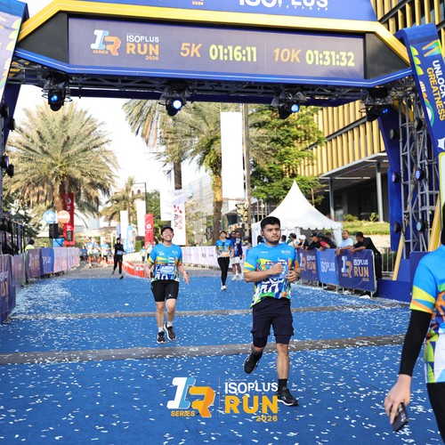 Race photo from ISOPLUS RUN 2026 - JAKARTA