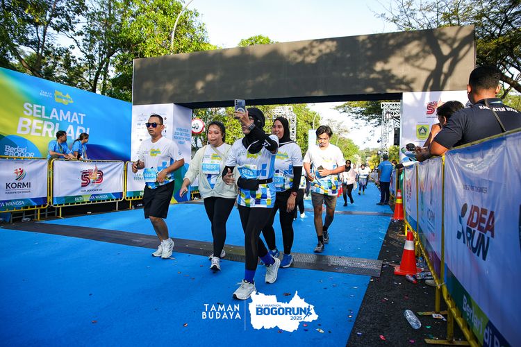 Race photo from Taman Budaya x BOGORUN 2025