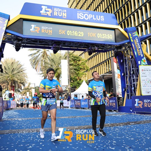 Race photo from ISOPLUS RUN 2026 - JAKARTA