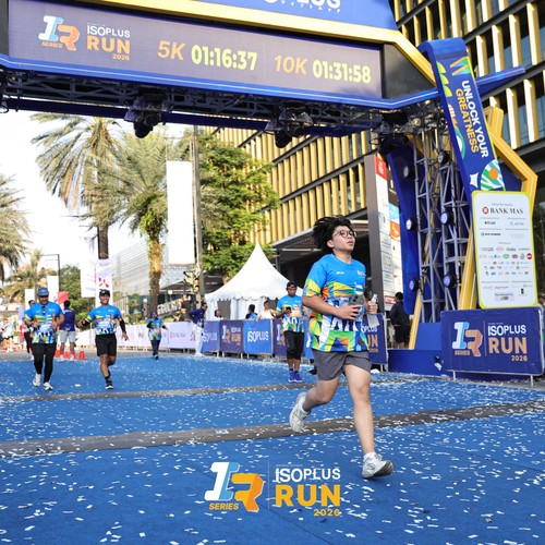 Race photo from ISOPLUS RUN 2026 - JAKARTA