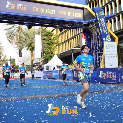 Race photo from ISOPLUS RUN 2026 - JAKARTA
