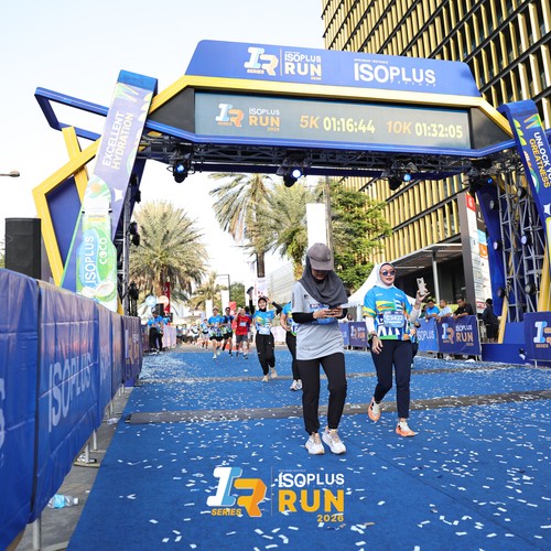 Race photo from ISOPLUS RUN 2026 - JAKARTA
