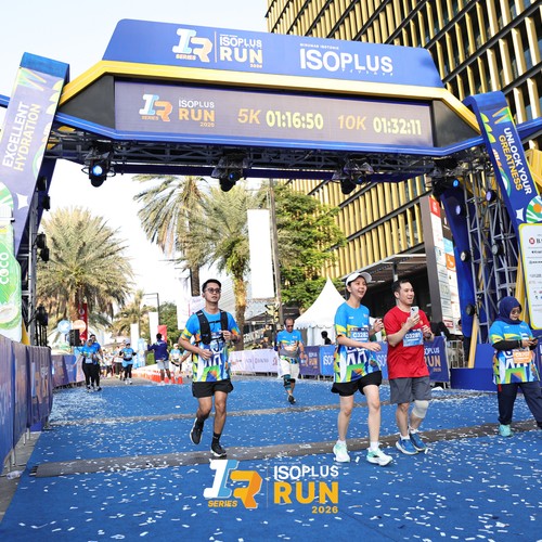Race photo from ISOPLUS RUN 2026 - JAKARTA