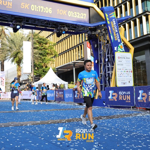 Race photo from ISOPLUS RUN 2026 - JAKARTA