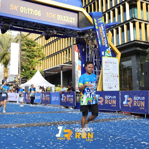 Race photo from ISOPLUS RUN 2026 - JAKARTA
