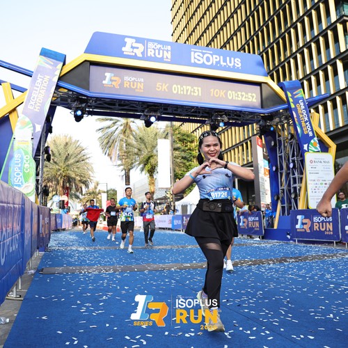 Race photo from ISOPLUS RUN 2026 - JAKARTA